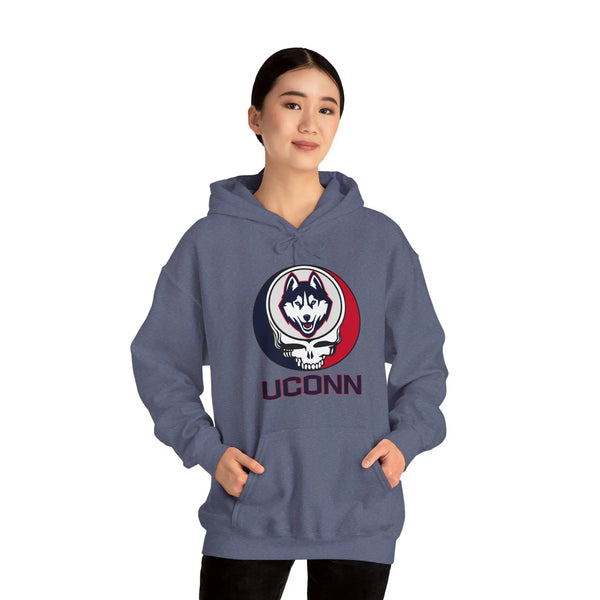UCONN Grateful Dead Unisex Heavy Blend Hoodie StealieShop